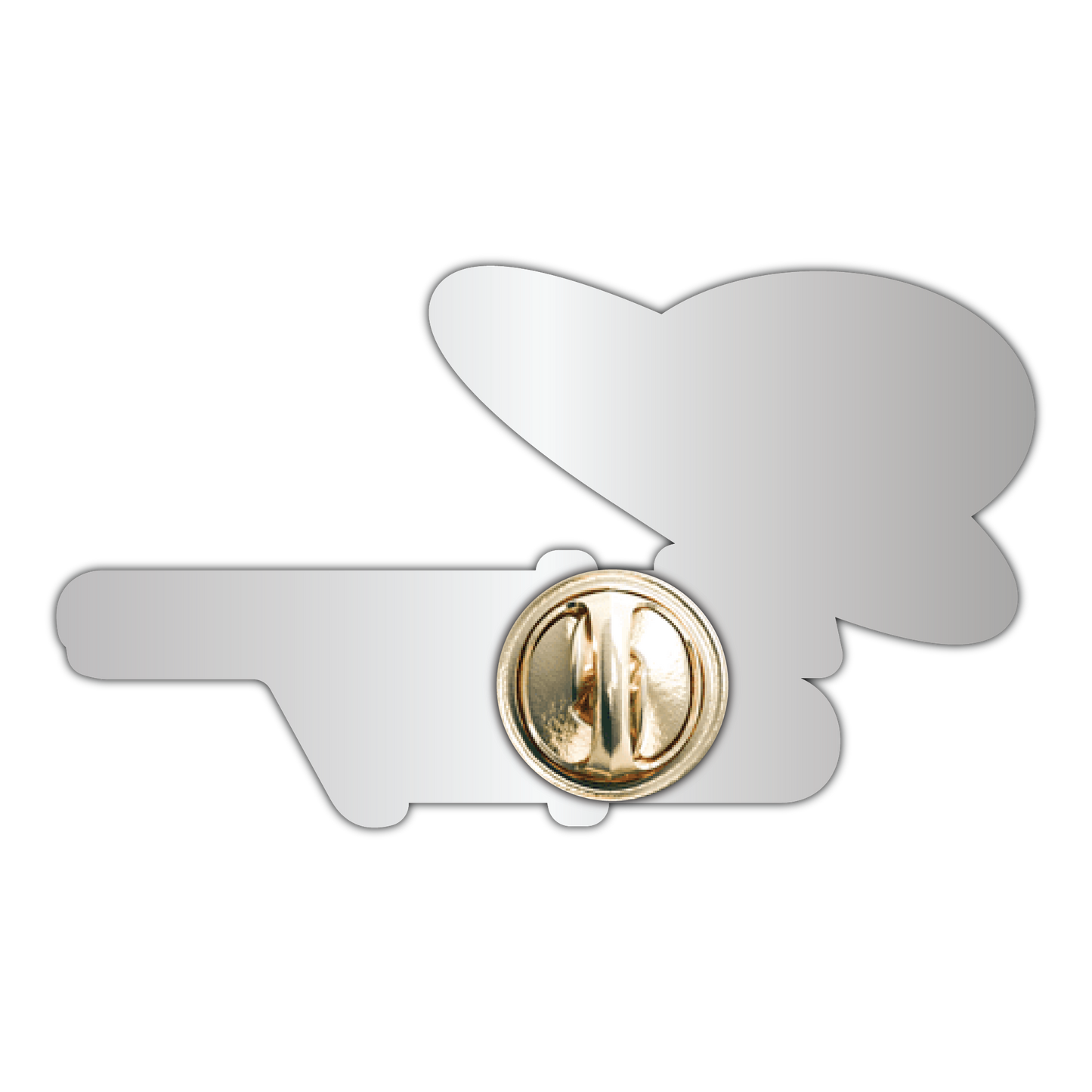 1" Pin soft enamel with pin back